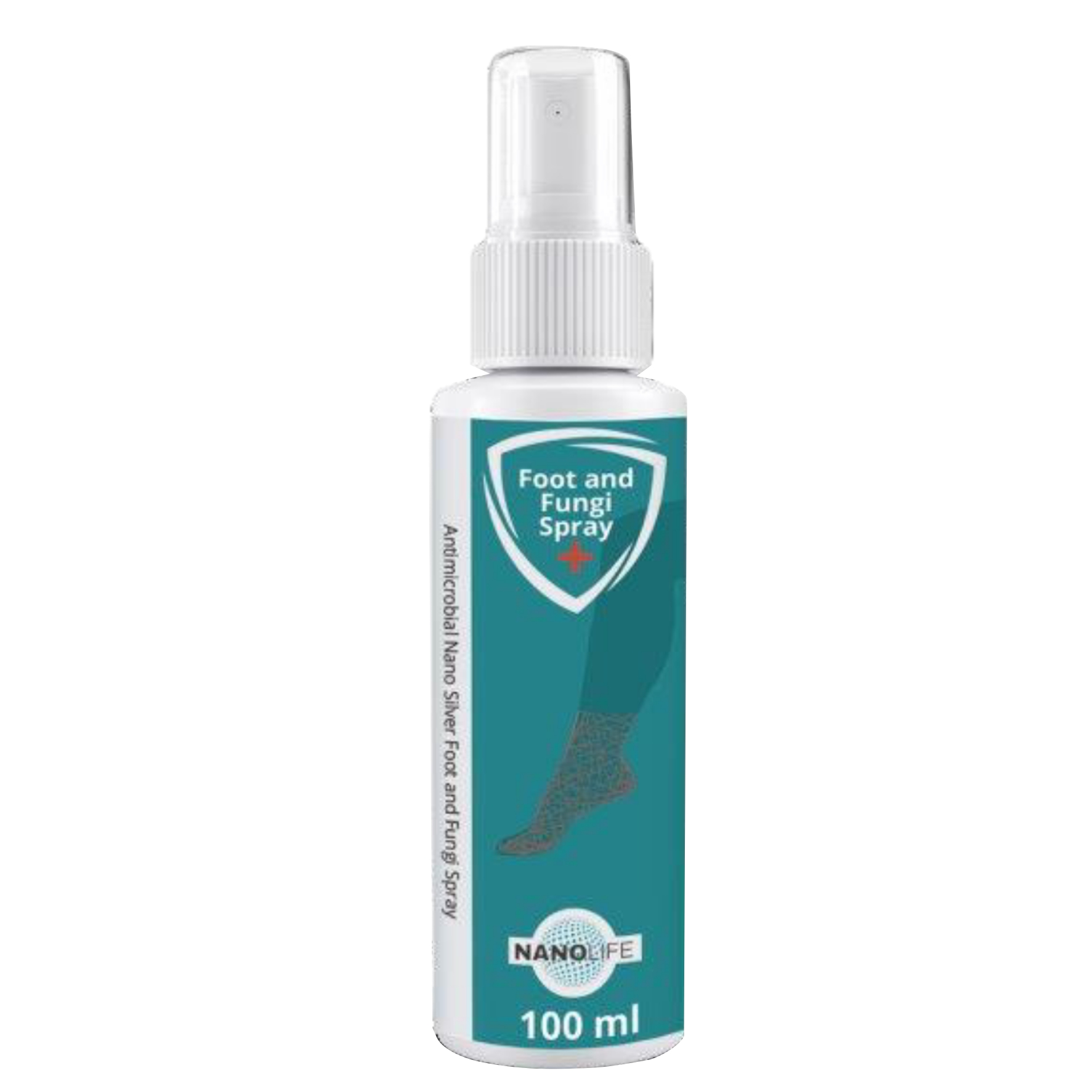 Nanolife Antimicrobial Nanosilver Foot & Fungi Spray